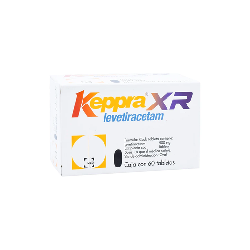 KEPPRA XR 500 mg 60 Tableta(s)