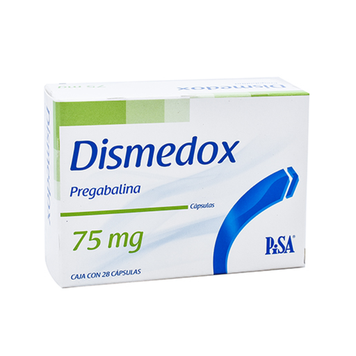 DISMEDOX 75 mg 28 Cápsula(s)