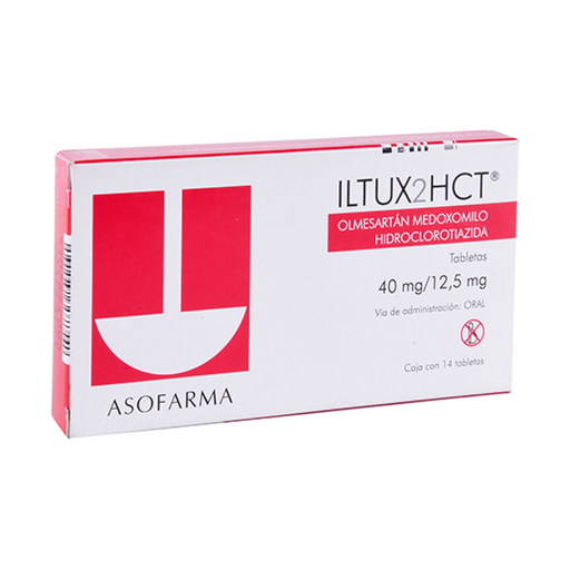 ILTUX2HCT 12.5/40 mg 14 Tableta(s)