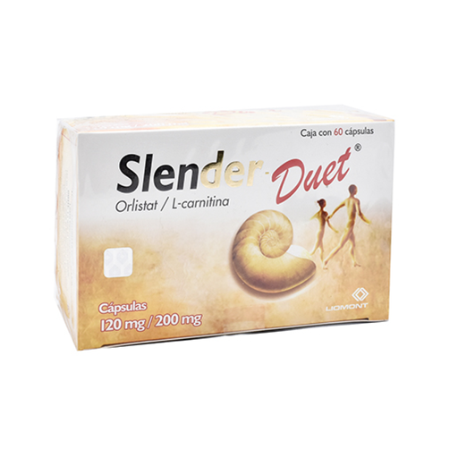 SLENDER-DUET 120/200 mg 60 Cápsula(s)
