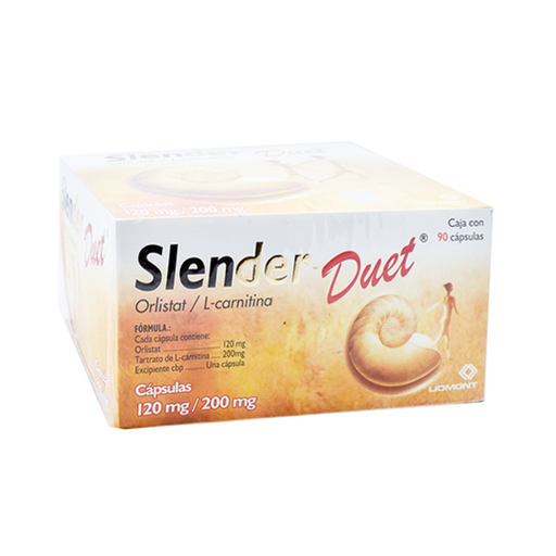 SLENDER-DUET 120/200 mg 90 Cápsula(s)