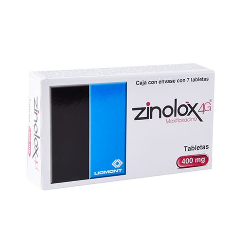 ZINOLOX4G 400 mg 7 Tableta(s)