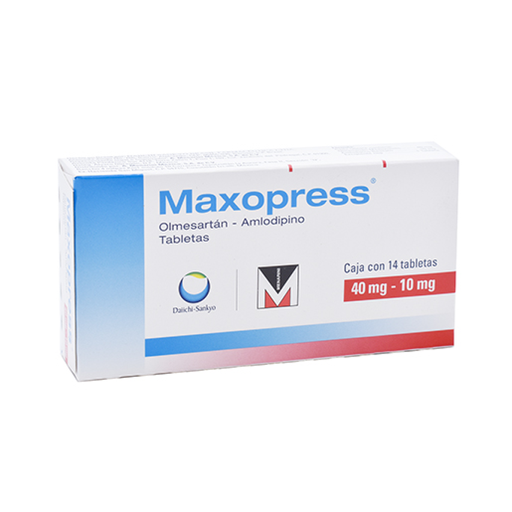 MAXOPRESS 10/40 mg 14 Tableta(s)