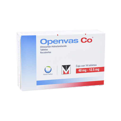 OPENVAS CO 12.5/40 mg 14 Tableta(s)