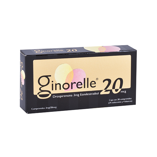 GINORELLE 3/0.02 mg 28 Comprimido(s)