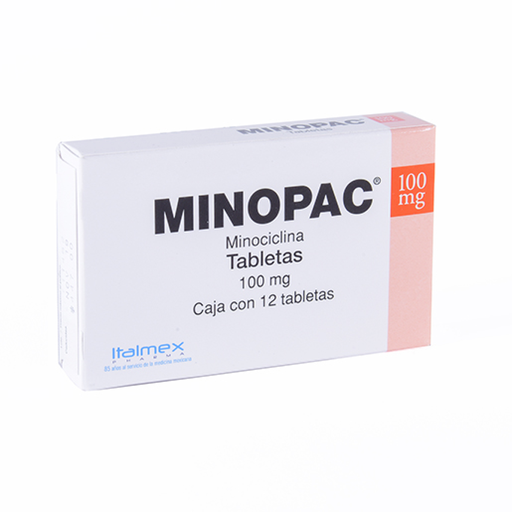 MINOPAC 100 mg 12 Tableta(s)