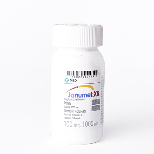 JANUMET XR 1000/100 mg 28 Tableta(s)