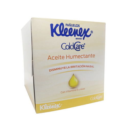 KLEENEX COLDCARE ACEITE HUMECTANTE - 66 Pieza