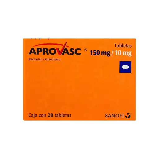 APROVASC 10/150 mg 28 Tableta(s)