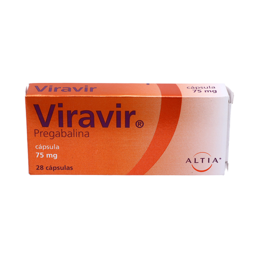 VIRAVIR 75 mg 28 Cápsula(s)