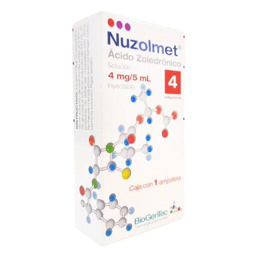 NUZOLMET 4 mg/5 ml 1 Ampolleta