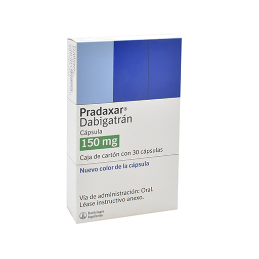 PRADAXAR 150 mg 30 Cápsula(s)