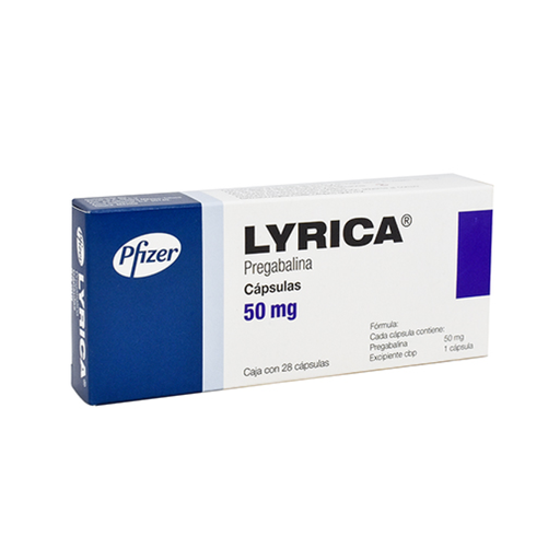 LYRICA 50 mg 28 Cápsula(s)