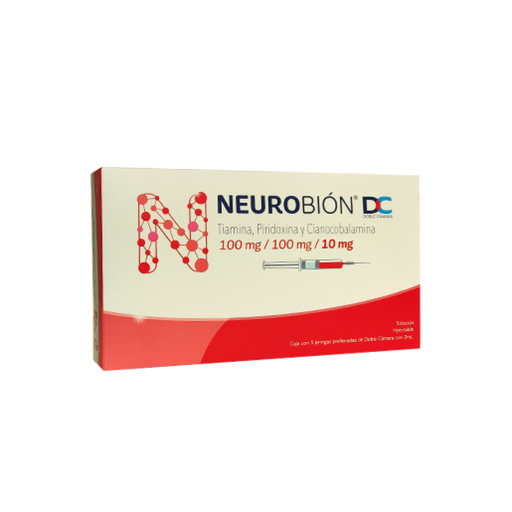NEUROBION 100/100/10 mg 5 Jeringa