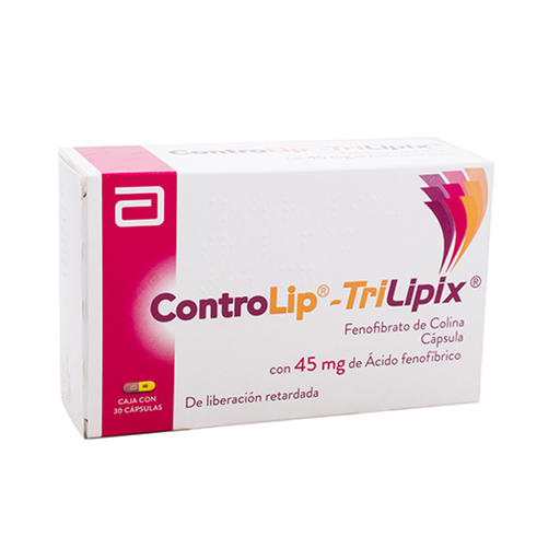 CONTROLIP-TRILIPX 45 mg 30 Cápsula(s)