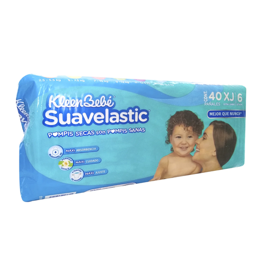KLEEN BEBE SUAVEMAX ULTRA JUMBO 40 Pañales