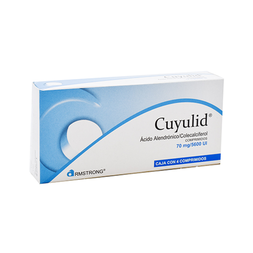 CUYULID 70 mg/5600 UI 4 Tableta(s)