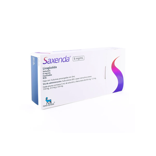 SAXENDA 6 mg 3 Pluma