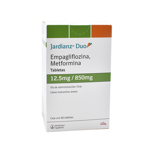 JARDIANZ DUO 12.5/850 mg 60 Tableta(s)