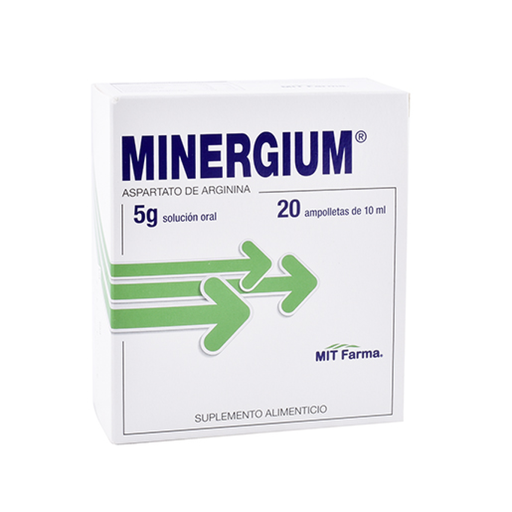 MINERGIUM 5 g/10 ml 20 Ampolleta