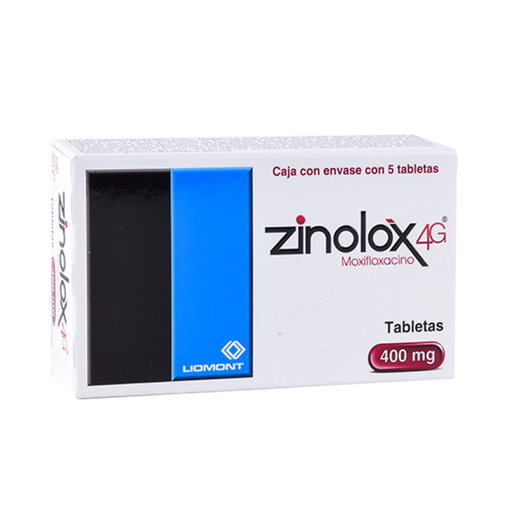 ZINOLOX4G 400 mg 5 Tableta(s)