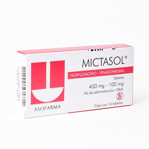 MICTASOL 1+1 400/100 mg 16 Comprimido(s)