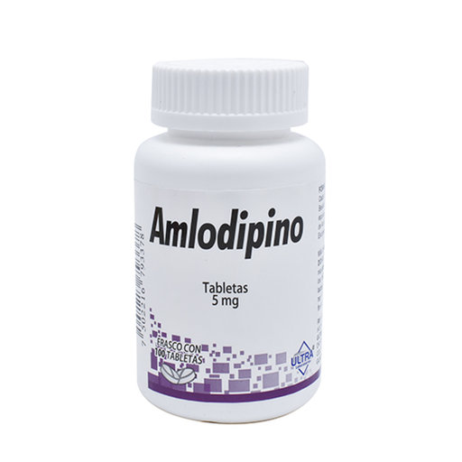 AMLODIPINO 5 mg 100 Tableta(s)