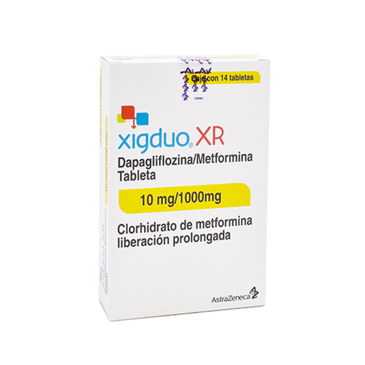XIGDUO XR 10/1000 mg 14 Tableta(s)