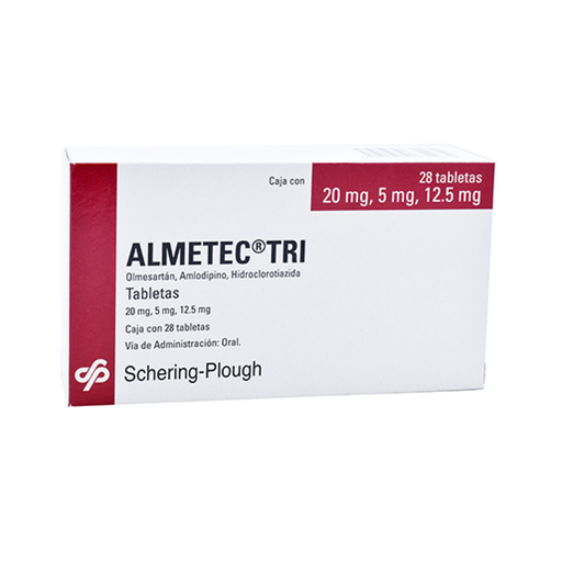 ALMETEC TRI 5/12.5/20 mg 28 Tableta(s)