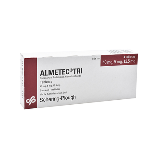 ALMETEC-TRI 5/12.5/40 mg 14 Tableta(s)