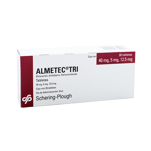 ALMETEC TRI 5/12.5/40 mg 28 Tableta(s)