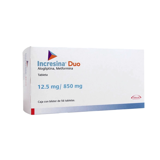 INCRESINA DUO 12.5/850 mg 56 Tableta(s)