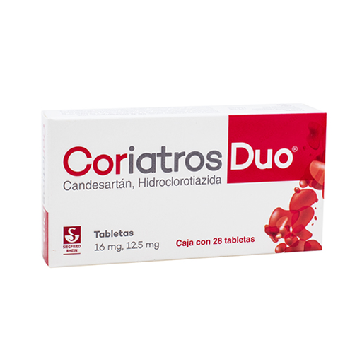 CORIATROS DUO 16/12.5 mg 28 Tableta(s)