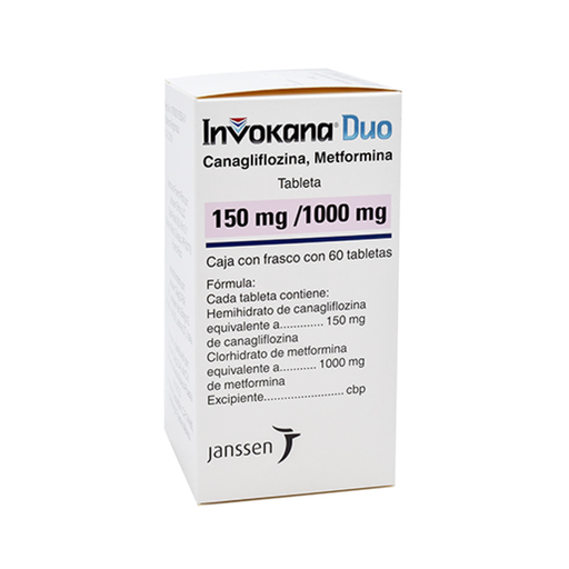 INVOKANA DUO 150/1000 mg 60 Tableta(s)