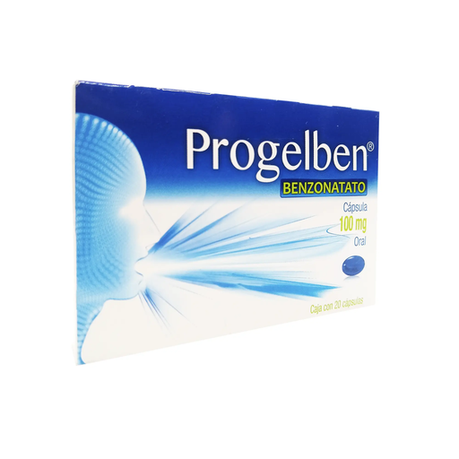 PROGELBEN 100 mg 20 Cápsula(s)