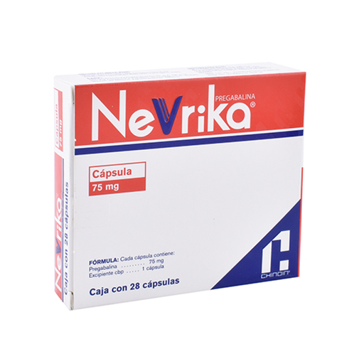 NEVRIKA 75 mg 28 Cápsula(s)