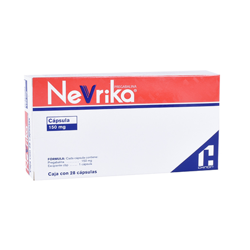 NEVRIKA 150 mg 28 Cápsula(s)