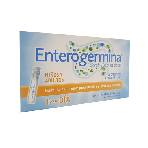 ENTEROGERMINA 4 Billones UFC/5 ml 10 Ampolleta