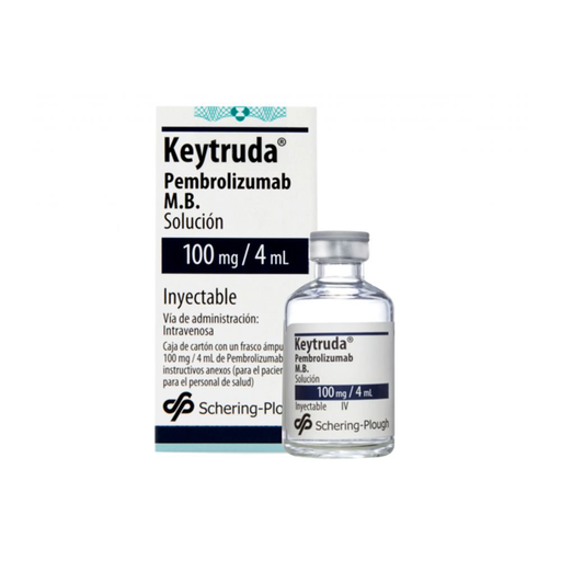 KEYTRUDA 100 mg/4 ml 1 Frasco Ámpula