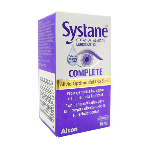 SYSTANE COMPLETE GOTAS OFTALMICAS LUBRICANTES - 10 Mililitro