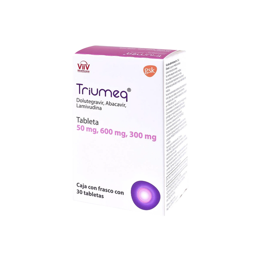 TRIUMEQ 50/600/300 mg 30 Tableta(s)