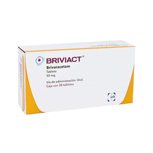 BRIVIACT 50 mg 28 Tableta(s)