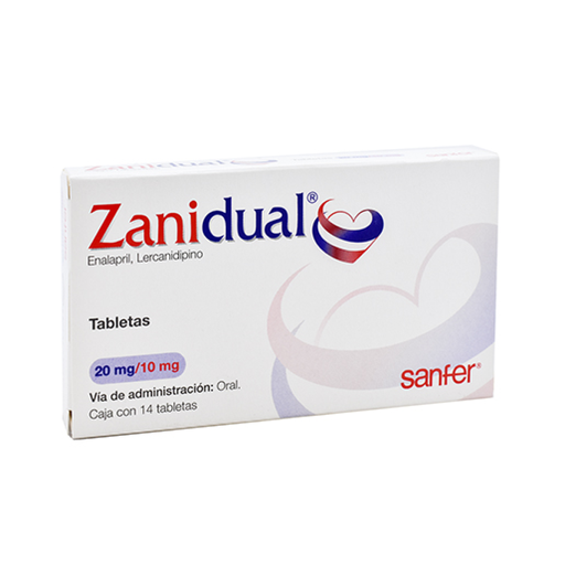 ZANIDUAL 20/10 mg 14 Tableta(s)