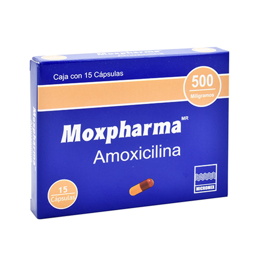MOXPHARMA 500 mg 15 Cápsula(s)