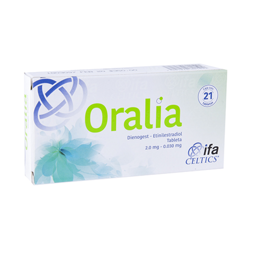 ORALIA 2/0.03 mg 28 Tableta(s)