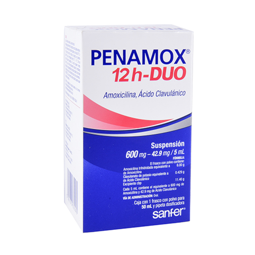 PENAMOX 12H DUO 600/42.9 mg/5 ml 50 Mililitro