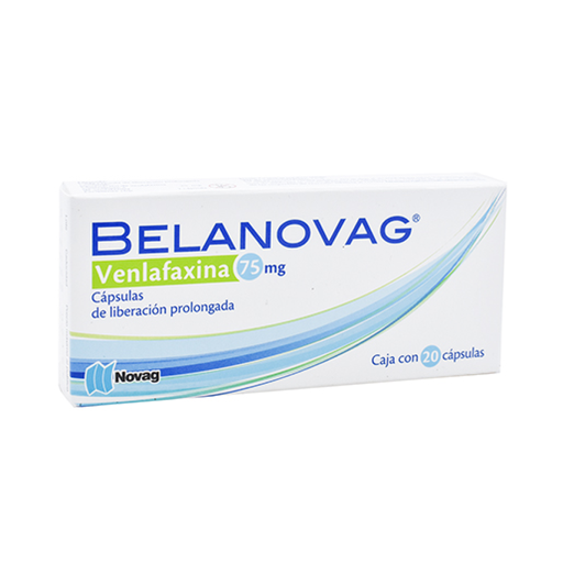 BELANOVAG 75 mg 20 Cápsula(s)