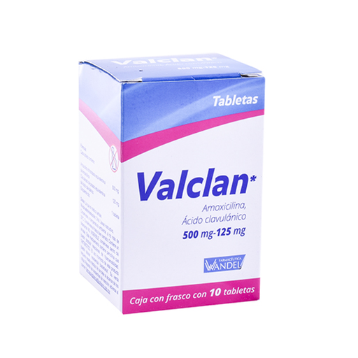 VALCLAN 500/125 mg 10 Tableta(s)