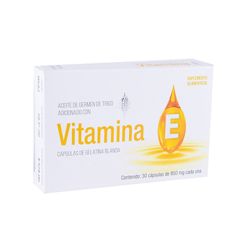 VITAMINA E 850 mg 30 Cápsula(s)