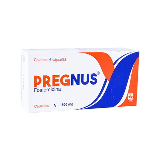 PREGNUS 500 mg 6 Cápsula(s)